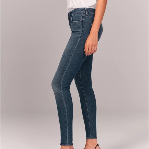 Abercrombie & Fitch Harper Super Skinny Jeans Size 24/00s - Picture 2 of 7